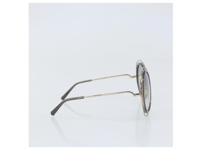 Chloé Occhiali da sole Chloe metallo Nero Auth BA10541 - vista 5
