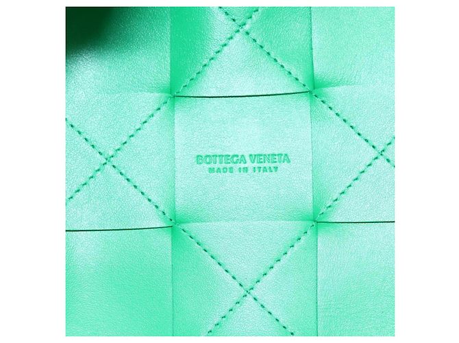 Cassette BOTTEGA VENETA MAXI INTRECCIATO Piccola Secchiello in Pelle Auth 149923SM - vista 14