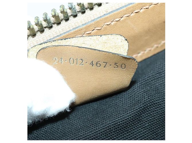 Borsa Boston GG Canvas Gucci Nera Oro Auth 169500 Nero D'oro - vista 18