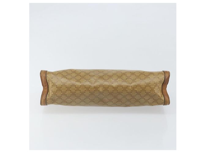 Céline Borsa Clutch in Tela Macadam CELINE PVC Beige Auth ti3691 - vista 7