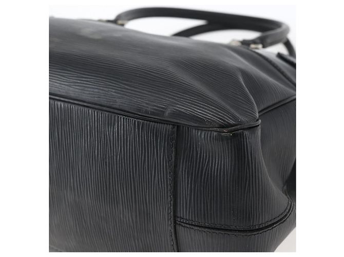 LOUIS VUITTON Borsa a Mano Epi Passy GM Nera M59252 LV Auth hk3448 Nero - vista 12