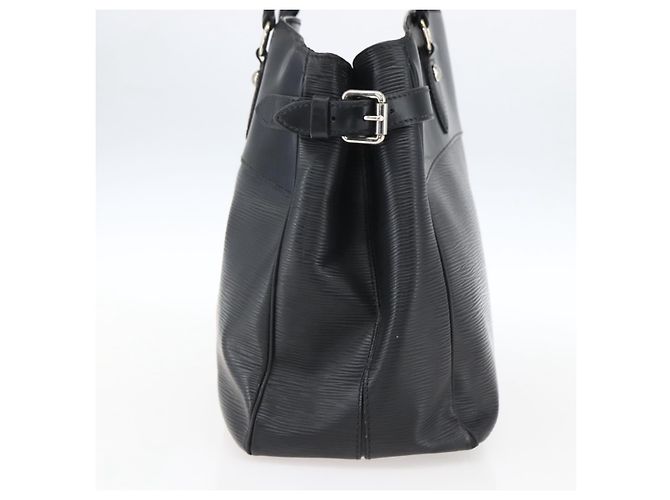 LOUIS VUITTON Borsa a Mano Epi Passy GM Nera M59252 LV Auth hk3448 Nero - vista 4