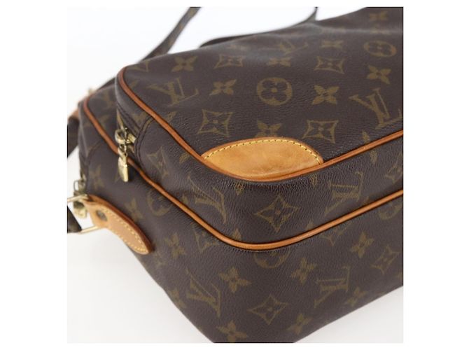 LOUIS VUITTON Borsa a Spalla Monogram Nile M45244 LV Auth ka2387 Monogramma - vista 11