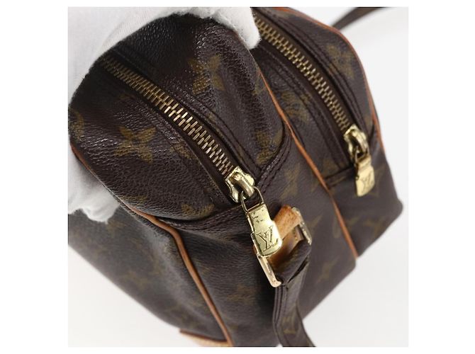 LOUIS VUITTON Borsa a Spalla Monogram Nile M45244 LV Auth ka2387 Monogramma - vista 14