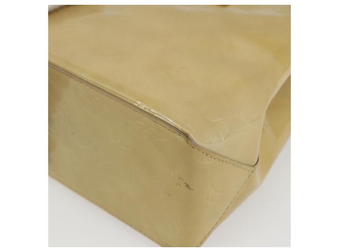 LOUIS VUITTON Monogram Vernis Reade PM Borsa a Mano Beige M91334 LV Auth hk3457 - vista 15