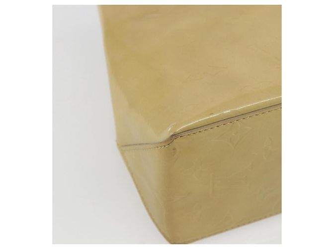 LOUIS VUITTON Monogram Vernis Reade PM Borsa a Mano Beige M91334 LV Auth hk3457 - vista 16