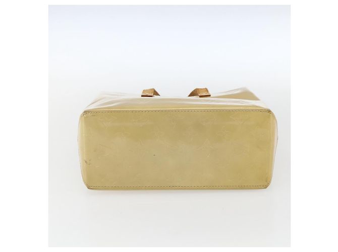 LOUIS VUITTON Monogram Vernis Reade PM Borsa a Mano Beige M91334 LV Auth hk3457 - vista 5