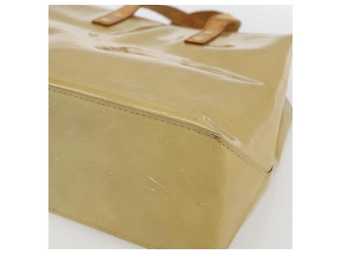 LOUIS VUITTON Monogram Vernis Reade PM Borsa a Mano Beige M91334 LV Auth hk3457 - vista 9