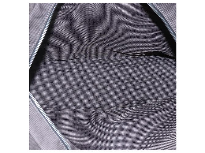 Hermès HERMES Borsa a Mano Her Line Tote MM in Tela Grigia Argento Auth 171993 Marrone - vista 15