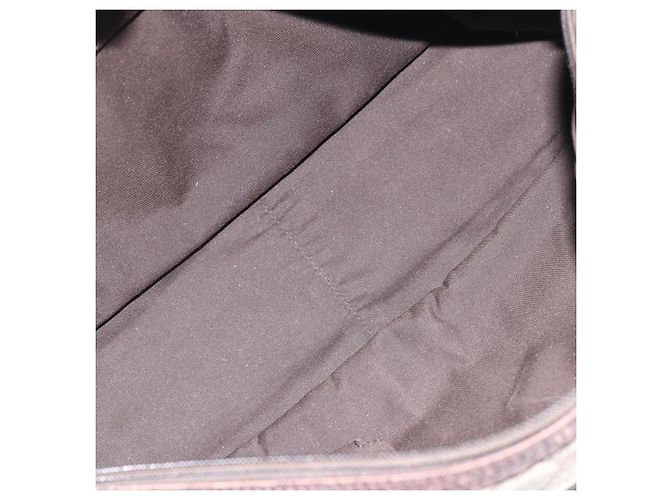 Borsa a mano GG Supreme in PVC beige e argento di GUCCI 140959 Auth ka2238 - vista 18