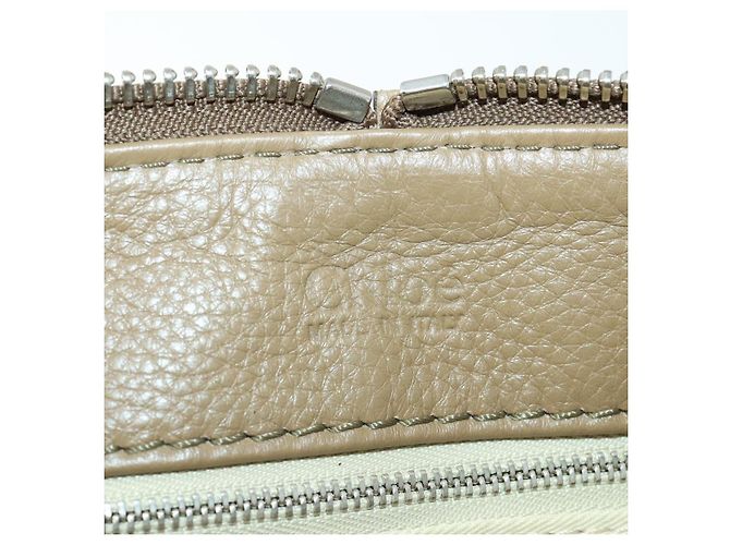 Chloé Borsa a mano Chloe Paddington in pelle beige oro argento autentica ka2248SAV D'oro - vista 19