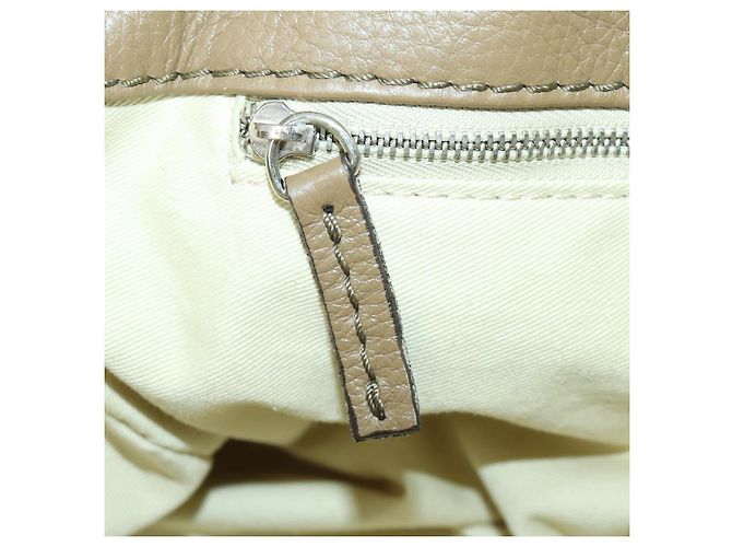 Chloé Borsa a mano Chloe Paddington in pelle beige oro argento autentica ka2248SAV D'oro - vista 23