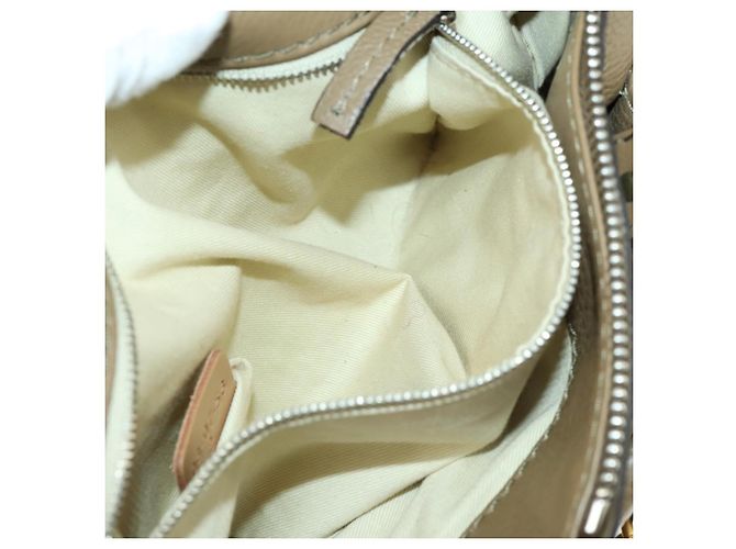 Chloé Borsa a mano Chloe Paddington in pelle beige oro argento autentica ka2248SAV D'oro - vista 24