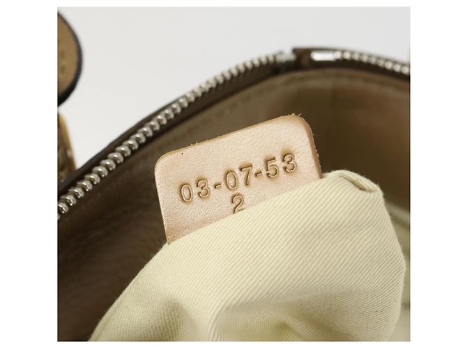 Chloé Borsa a mano Chloe Paddington in pelle beige oro argento autentica ka2248SAV D'oro - vista 25