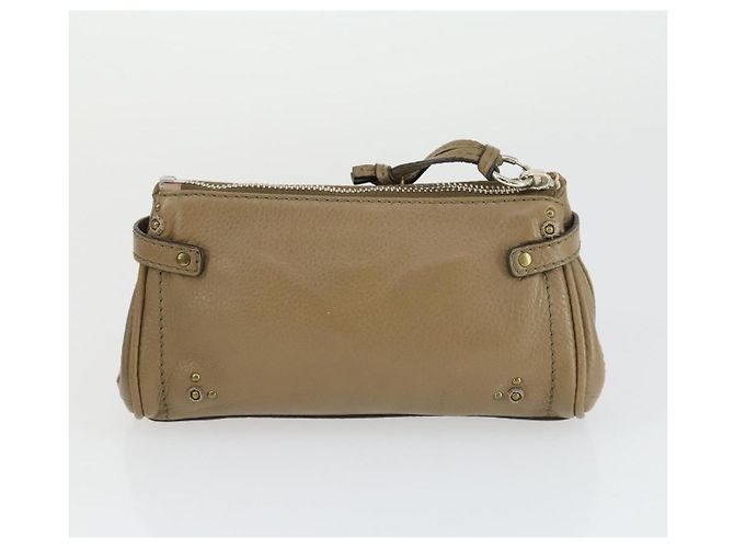Chloé Borsa a mano Chloe Paddington in pelle beige oro argento autentica ka2248SAV D'oro - vista 27