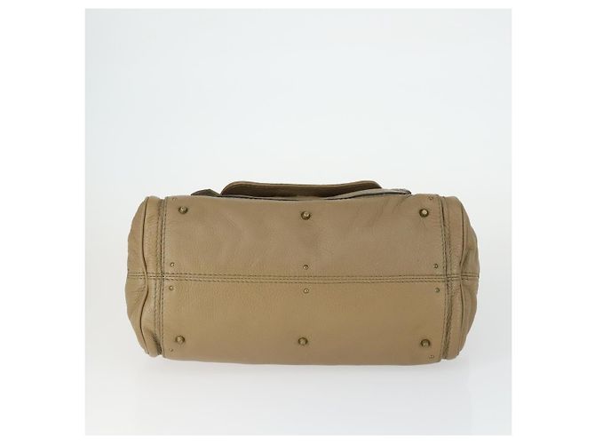 Chloé Borsa a mano Chloe Paddington in pelle beige oro argento autentica ka2248SAV D'oro - vista 9