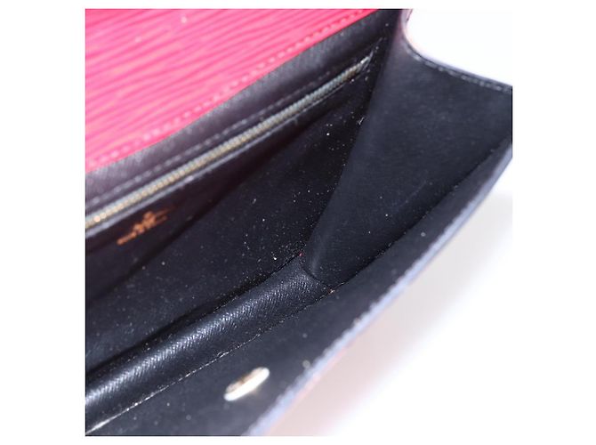 LOUIS VUITTON Clutch Montaigne 23 Epi Rosso M52667 LV Auth 169852 - vista 17