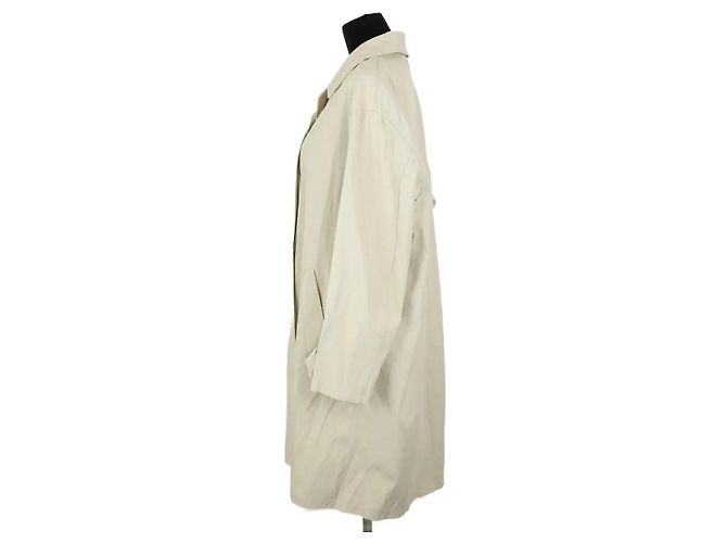 Yves Saint Laurent Trenchcoat in Ecru Roh - Ansicht 3