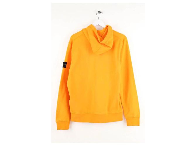 Moletom Stone Island Laranja de Algodão L - vista 3