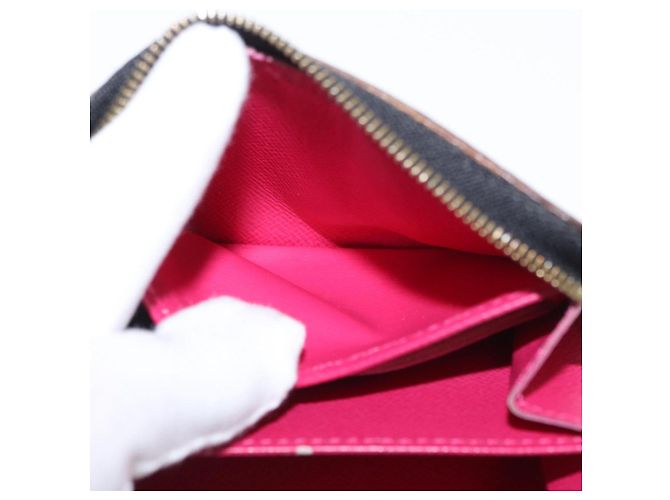 LOUIS VUITTON Monogram Multicolor Zippy Coin Purse Black M93740 LV Auth 169925 - view 15