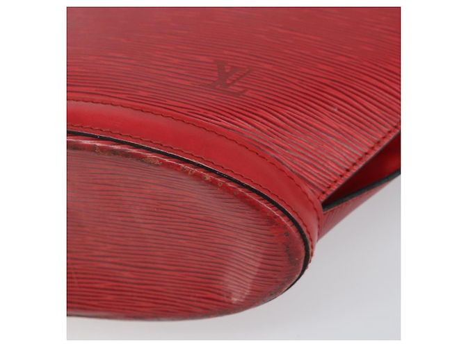 LOUIS VUITTON Borsa a Spalla Epi Saint Jacques Rossa M52277 LV Auth 171557 Rosso - vista 11