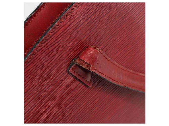 LOUIS VUITTON Borsa a Spalla Epi Saint Jacques Rossa M52277 LV Auth 171557 Rosso - vista 15