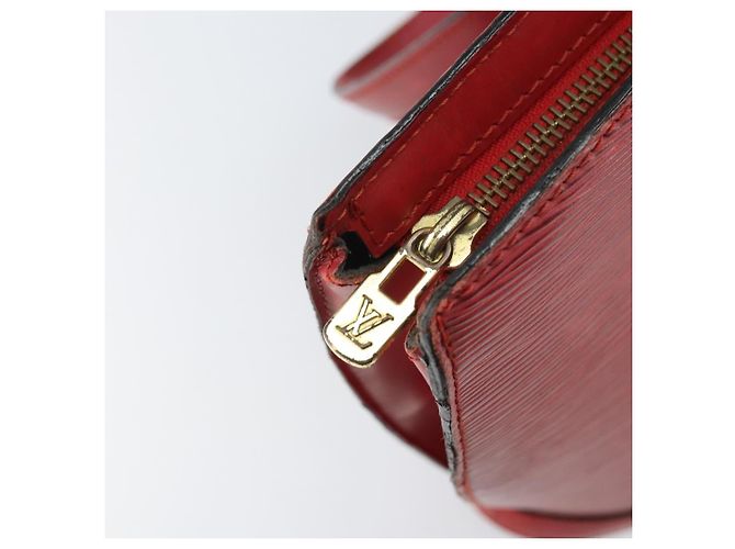 LOUIS VUITTON Borsa a Spalla Epi Saint Jacques Rossa M52277 LV Auth 171557 Rosso - vista 16
