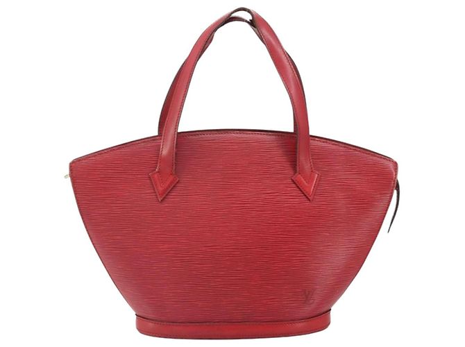 LOUIS VUITTON Borsa a Spalla Epi Saint Jacques Rossa M52277 LV Auth 171557 Rosso - vista 2