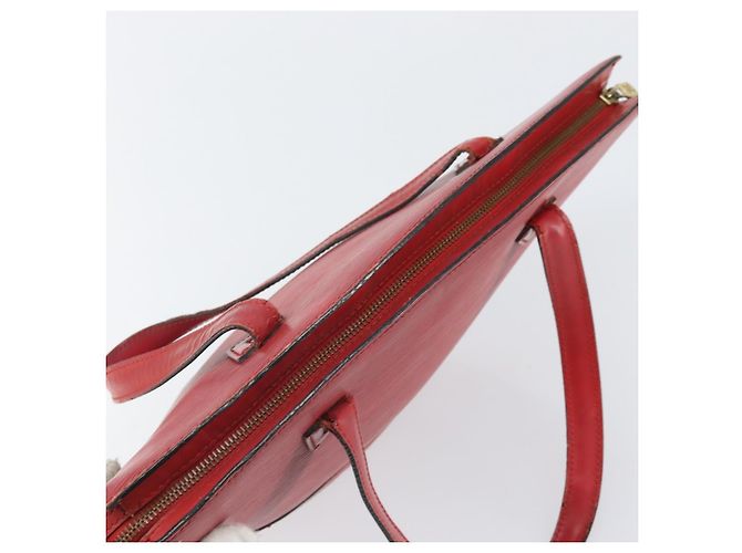 LOUIS VUITTON Borsa a Spalla Epi Saint Jacques Rossa M52277 LV Auth 171557 Rosso - vista 6