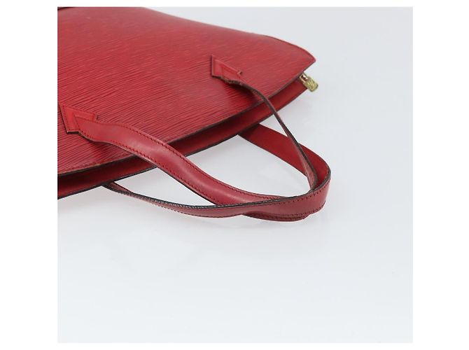 LOUIS VUITTON Borsa a Spalla Epi Saint Jacques Rossa M52277 LV Auth 171557 Rosso - vista 7