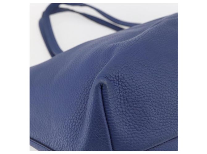 Borsa tote in pelle blu e oro Auth BA10661 di Salvatore Ferragamo D'oro - vista 13