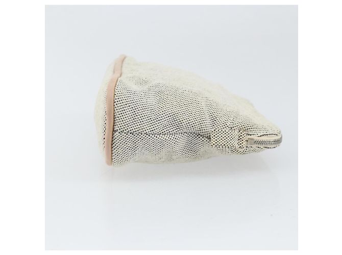 Hermès HERMES Bolide PM Pouch Toile Grise Auth ti3700 Marron - vue 4