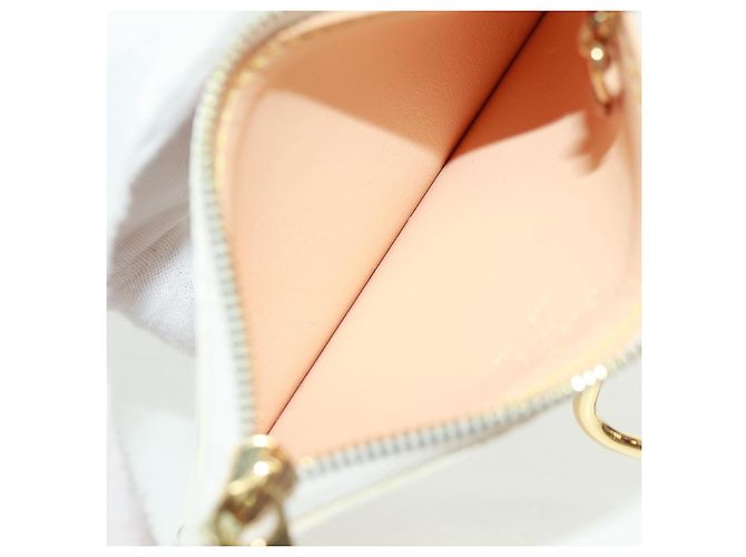LOUIS VUITTON Multicolor Pochette Cles Coin Purse White M92655 Auth BA10525SAV - view 10