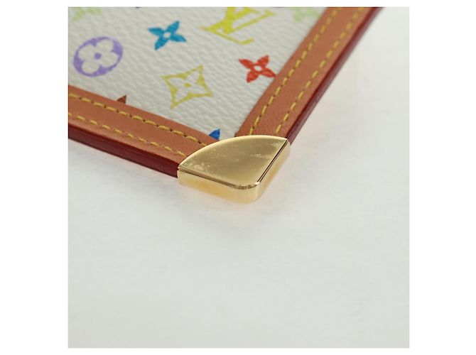 LOUIS VUITTON Multicolor Pochette Cles Coin Purse White M92655 Auth BA10525SAV - view 16