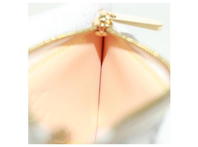 LOUIS VUITTON Multicolor Pochette Cles Coin Purse White M92655 Auth BA10525SAV - view 19