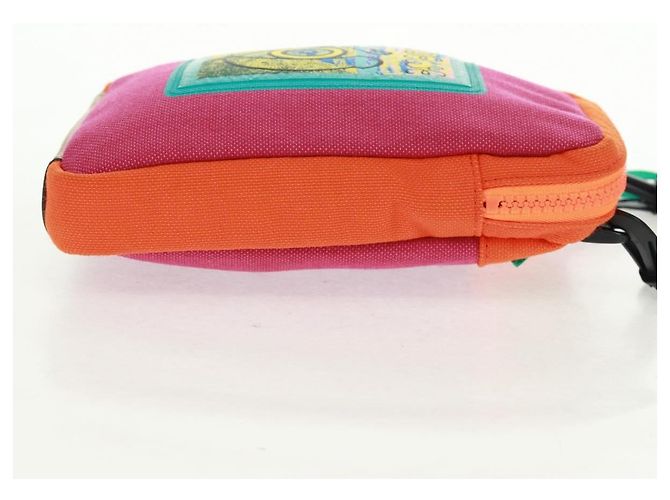 Borsa a Spalla LOEWE in Tela Viola Argento Autentica 170688M Porpora - vista 4