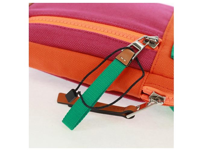 Borsa a Spalla LOEWE in Tela Viola Argento Autentica 170688M Porpora - vista 9