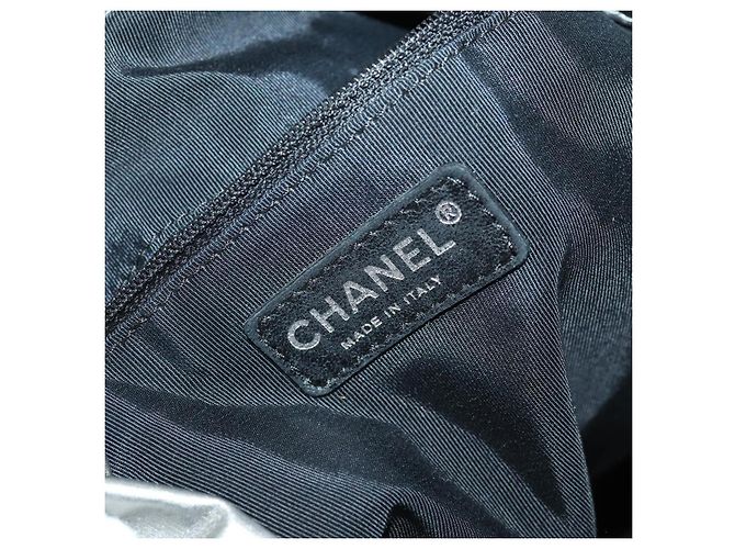 CHANEL Borsa Tote Illimitata Nylon Argento CC Auth bs32854 - vista 18