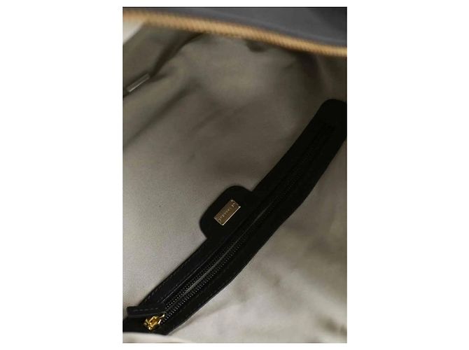 Le Tanneur Borsa a spalla in pelle nera Nero - vista 6