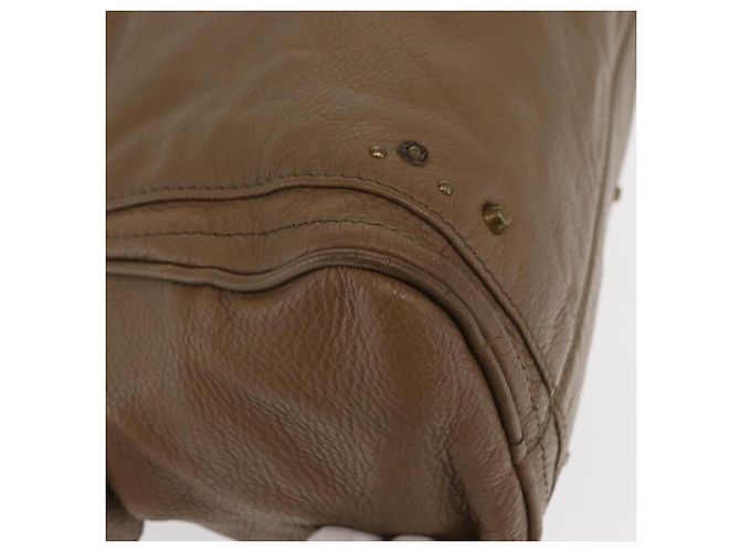 Chloé Borsa a mano Chloe Paddington in pelle marrone oro argento autentica ep13108V D'oro - vista 10
