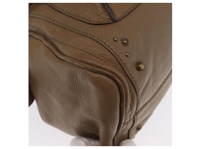 Chloé Borsa a mano Chloe Paddington in pelle marrone oro argento autentica ep13108V D'oro - vista 12
