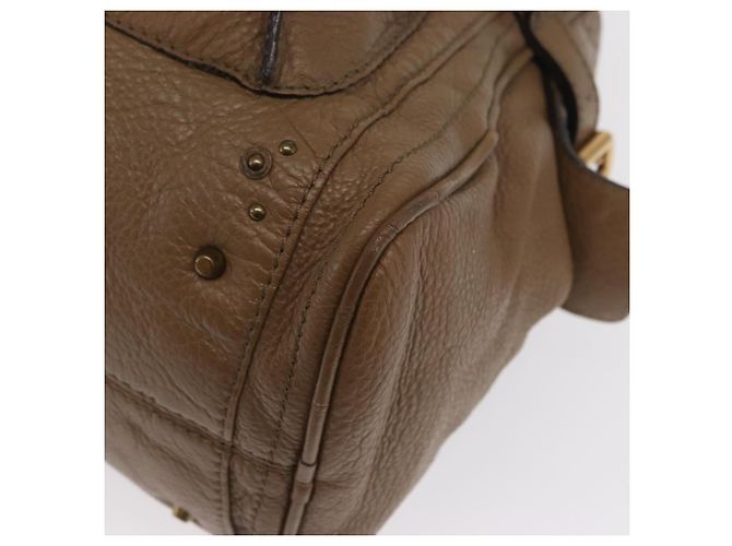 Chloé Borsa a mano Chloe Paddington in pelle marrone oro argento autentica ep13108V D'oro - vista 13