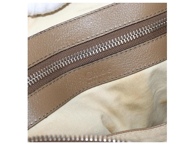 Chloé Borsa a mano Chloe Paddington in pelle marrone oro argento autentica ep13108V D'oro - vista 20
