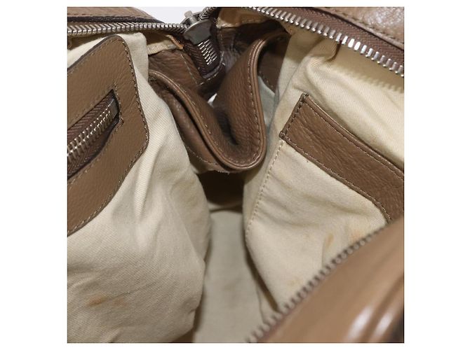 Chloé Borsa a mano Chloe Paddington in pelle marrone oro argento autentica ep13108V D'oro - vista 25