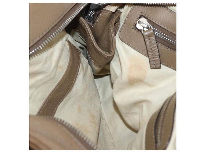 Chloé Borsa a mano Chloe Paddington in pelle marrone oro argento autentica ep13108V D'oro - vista 26