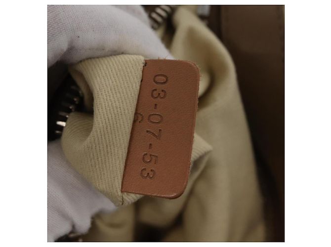 Chloé Borsa a mano Chloe Paddington in pelle marrone oro argento autentica ep13108V D'oro - vista 31