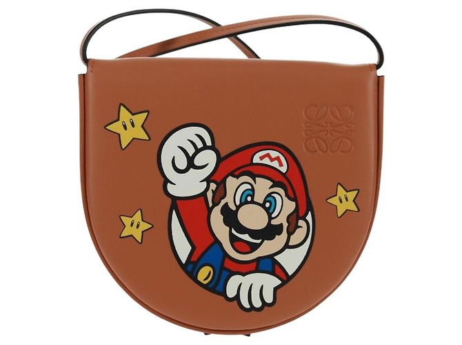 Collaborazione LOEWE PARCO Solo 50 Pezzi nel Mondo Borsa Mario Auth SW2124SM Marrone - vista 13