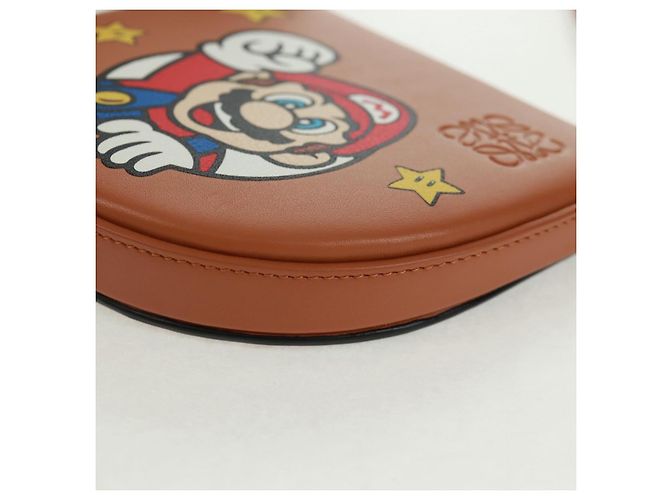 Collaborazione LOEWE PARCO Solo 50 Pezzi nel Mondo Borsa Mario Auth SW2124SM Marrone - vista 14