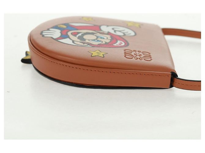 Collaborazione LOEWE PARCO Solo 50 Pezzi nel Mondo Borsa Mario Auth SW2124SM Marrone - vista 4