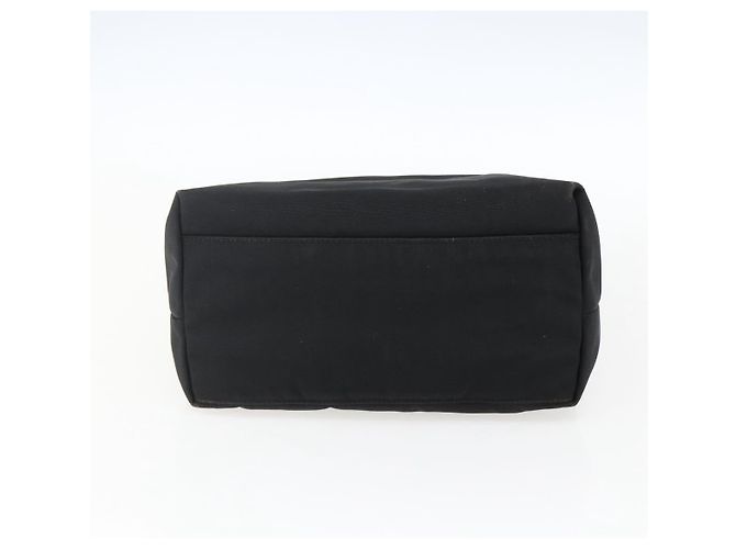 Borsa a mano GUCCI in nylon nero argento 001 3386 Auth bs33224 - vista 9